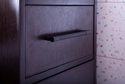 Бриклаер Мебель для ванной Чили 70 венге – фотография-9